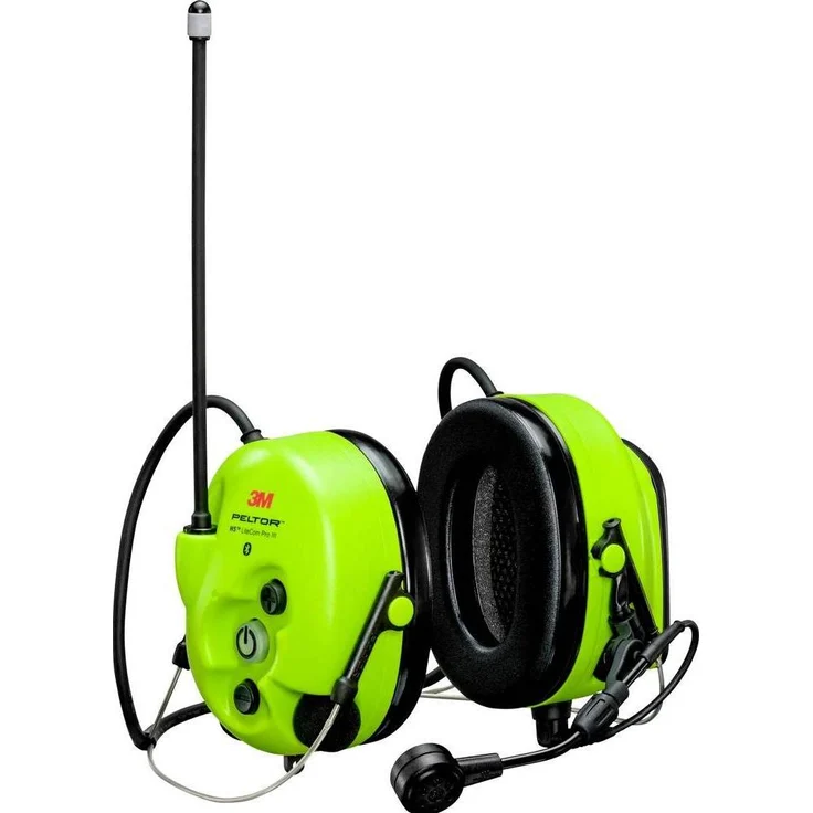 3M Peltor LiteCom PRO III MT73H7B4D10EU GB Gehörschutz-Headset mit 32 dB, Bluetooth, komfortabele austauschbare Polster