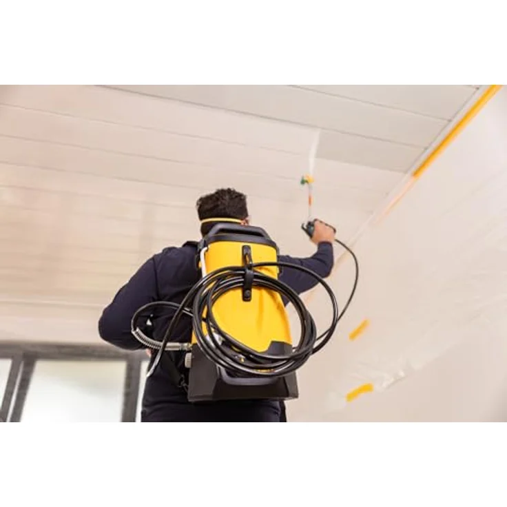 WAGNER Akku-Farbsprühsystem Control Pro 300 Move 18V Kit, flexibles Spritzen im Rucksack- oder Handbetrieb, inkl. Akku und Ladegerät, für wasser- und lösemittelhaltige Materialien – Bild 5