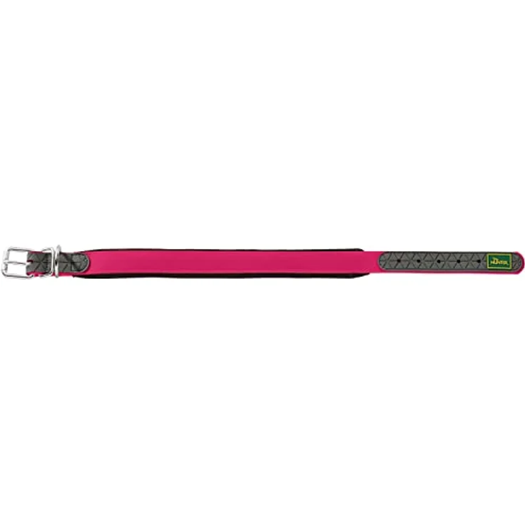 HUNTER CONVENIENCE COMFORT Hundehalsband, Kunststoffmaterial, Neopren, 65 L-XL, himbeer – Bild 2