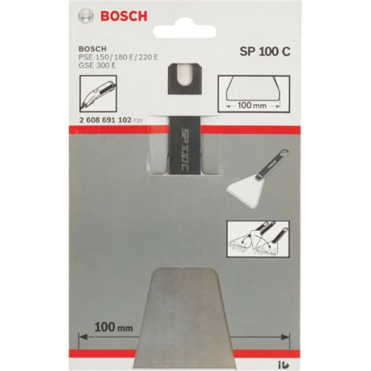 Bosch Spachtel SP 100 C. für Bosch-Elektroschaber. 100 x – Bild 2