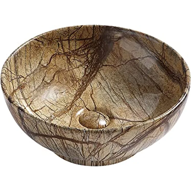 Aloni Crocodile Aufsatzwaschbecken 41 x 41 x 18 cm