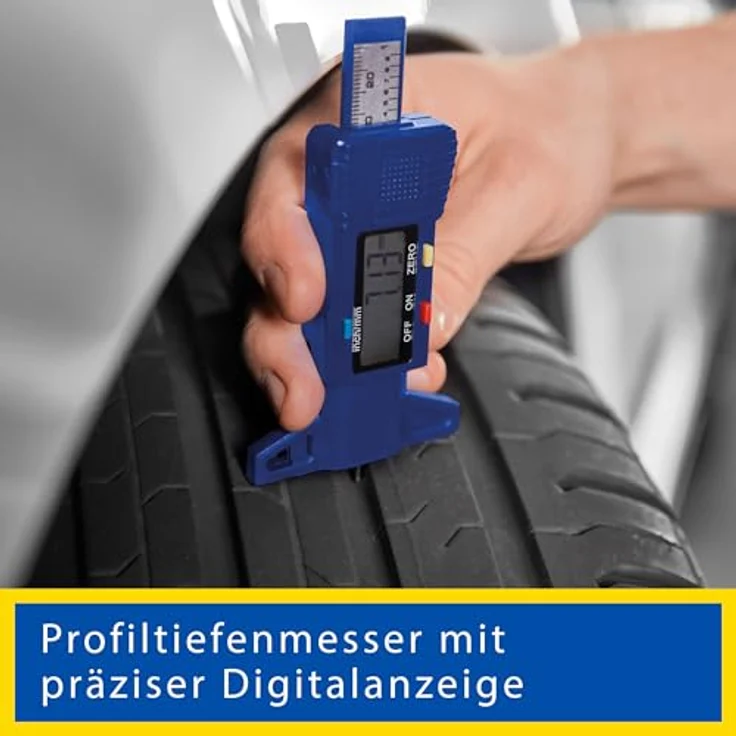 Goodyear Drehmomentschlüssel Set für Radwechsel (1/2"), 11-teilig mit farbcodierten Nüssen und stabiler Aufbewahrungsbox – Bild 7