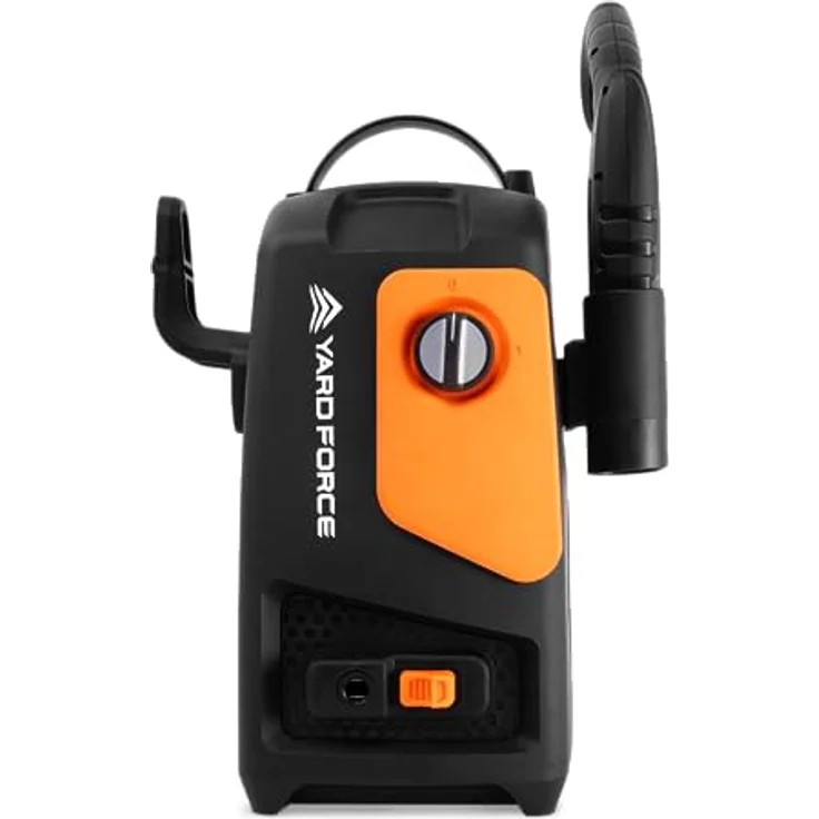 Yardforce Hochdruckreiniger EW U11B, 1.600-Watt-Motor mit 80 bar Druck, schwarz-orange – Bild 3