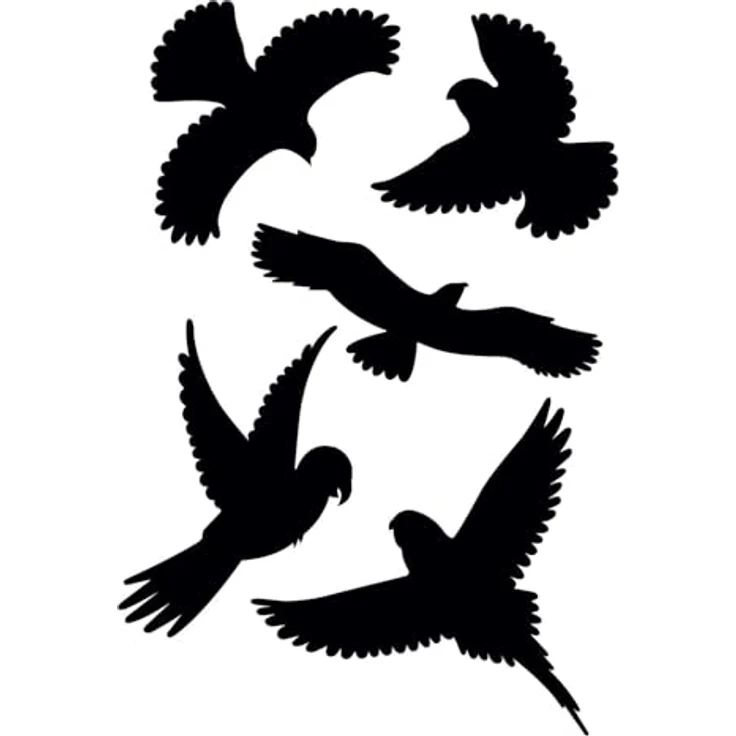 Gardigo Vogel Silhouetten 5 er Set – Bild 2
