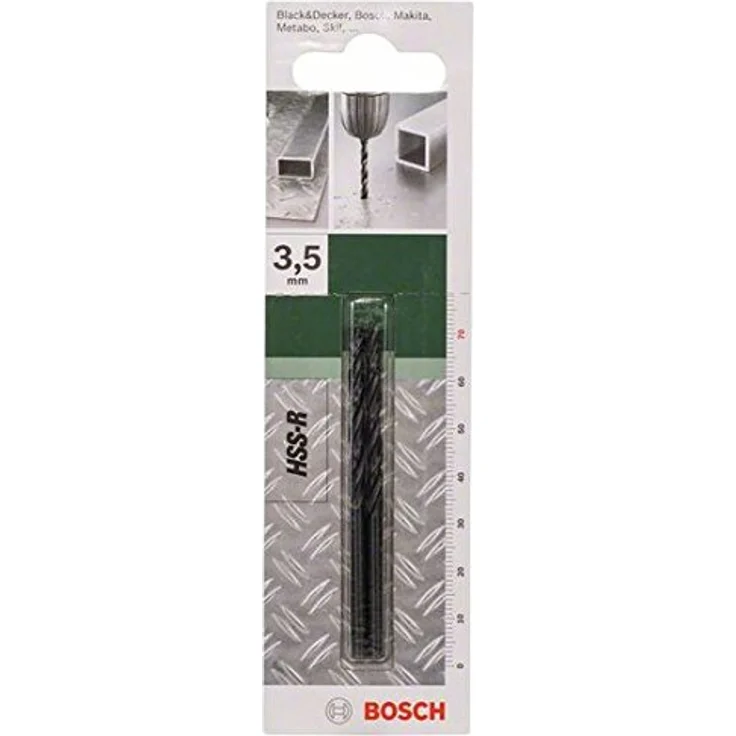 Bosch Metallbohrer HSS-R rollgewalzt (2 Stück, Ø 3,5 mm) - Preisvergleich – Bild 5