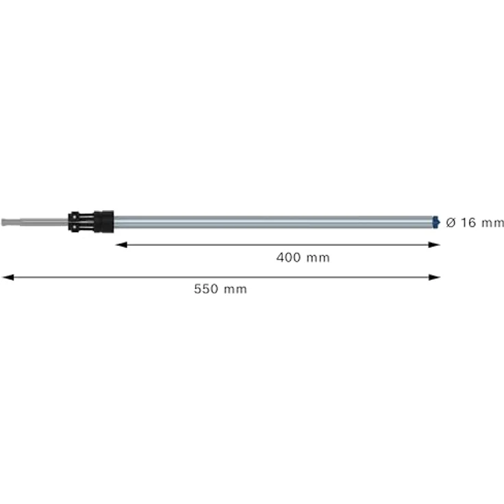 Bosch 1x EXPERT SDS Clean plus-8X Hammerbohrer, Ø 16,00 mm, ideal für chemische Verankerungen – Bild 3