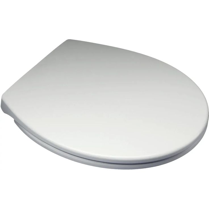 Euroshowers WC Sitz PP One, Abnehmbar mit Soft Close Funktion, Weiß, Reinigungsleicht