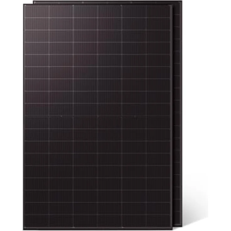 Kleines Kraftwerk 2×500Wp Solarmodul SunPro TOPCon, bifazial, Glas-Glas, Full Black, hocheffiziente N-Type Zellen für Balkonkraftwerk & Inselanlage – Bild 1