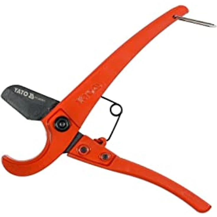YATO PVC-Rohrschneider YT-22301, V-Schnitt für Rohre bis 32 mm, Aluminium und SK5-Stahl – Bild 3
