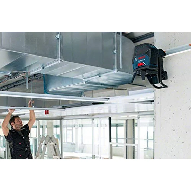 Bosch Professional Kreuzlinienlaser GCL 2-50 (5x AA Batterien, Arbeitsbereich: 50m, im Handwerkerkoffer) – Bild 4