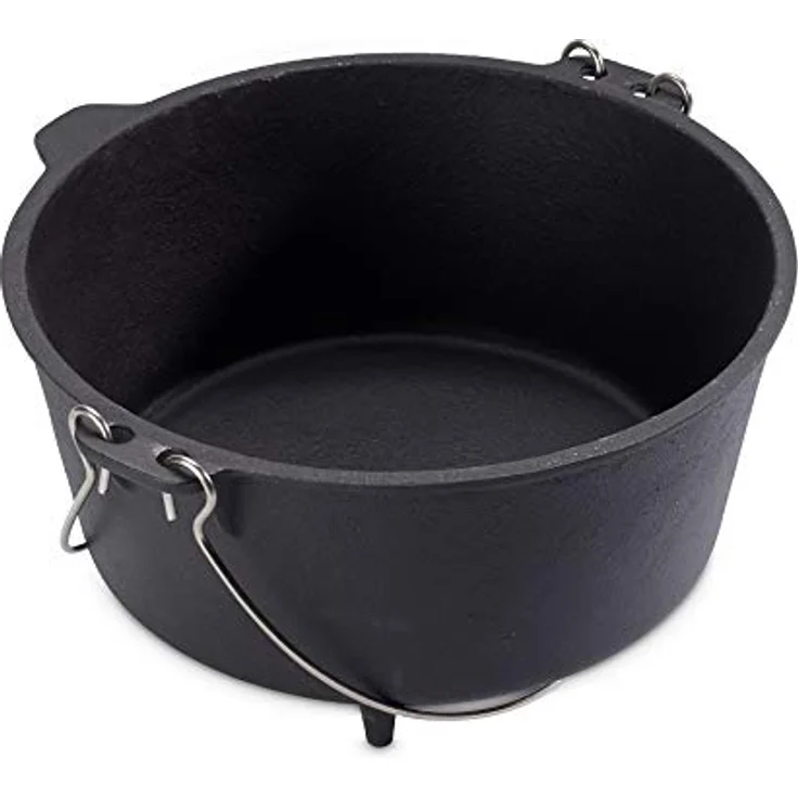 Echtwerk Gusseisen Dutch Oven 8 Liter Feuertopf – Bild 4