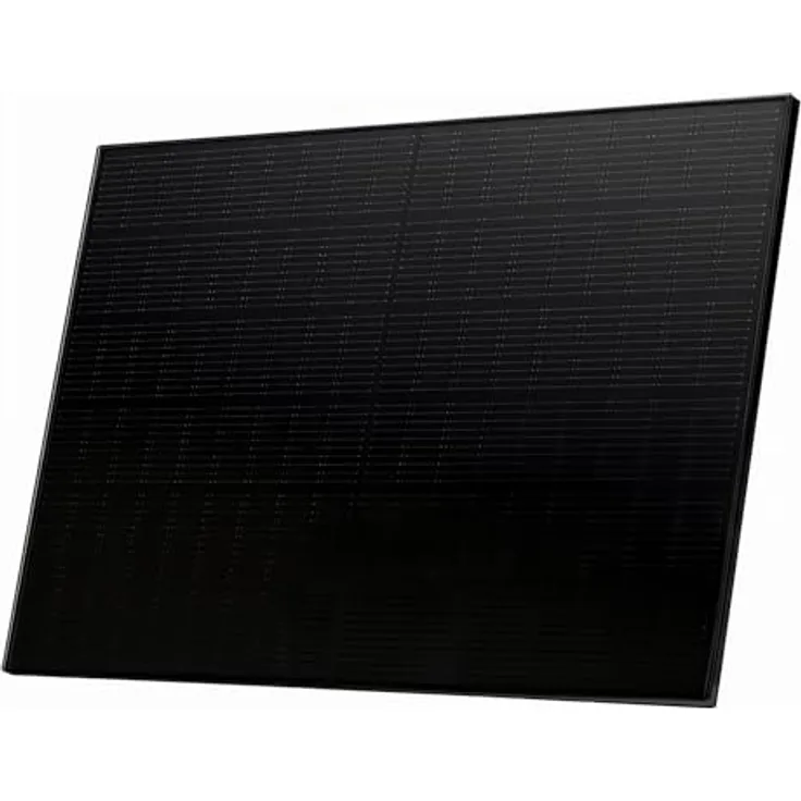SUNNIVA® FULL BLACK Bifaziales Glas/Glas Solarpanel 500 Watt PV Modul - Nennleistung PMax 1 x 500W, IP68, ideal für Balkonkraftwerke, kompakte Maße, hohe Energieausbeute