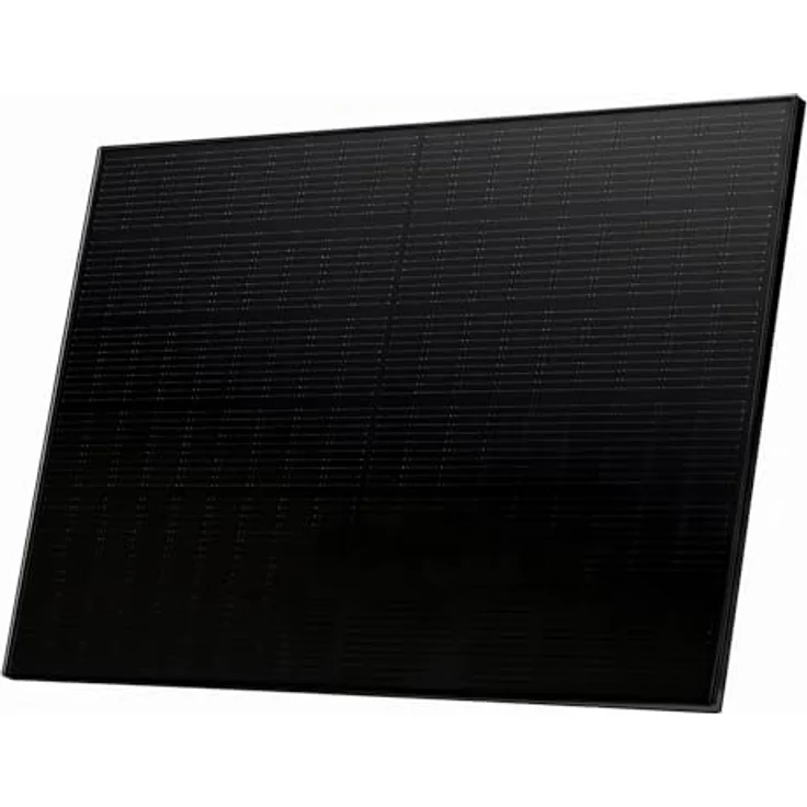 SUNNIVA® FULL BLACK Bifaziales Glas/Glas Solarpanel 500 Watt PV Modul - Nennleistung PMax 1 x 500W, IP68, ideal für Balkonkraftwerke, kompakte Maße, hohe Energieausbeute – Bild 1