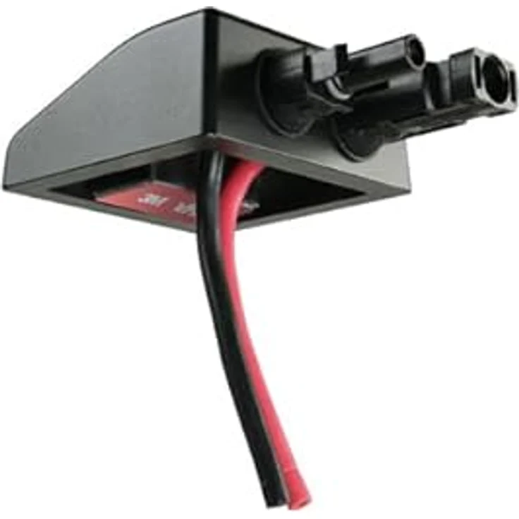 NLS Flat Solar Komplettsystem 100 W, Solaranlage mit MPP-Regler und einfacher Installation, schwarz – Bild 5