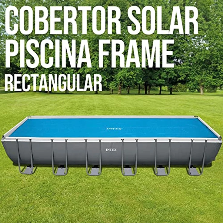 Intex Pool-Solarplane Blau 732x366 cm Polyethylen – Bild 3
