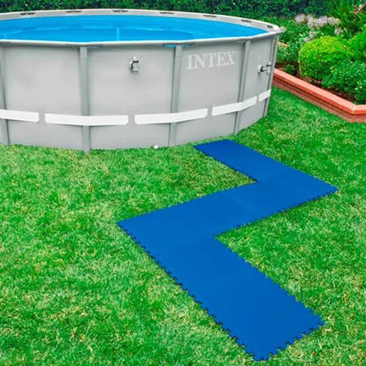 Intex Interlocking Padded Floor Protector - Bodenschutz für Pools - 8 Stück - 1.9 m² – Bild 3
