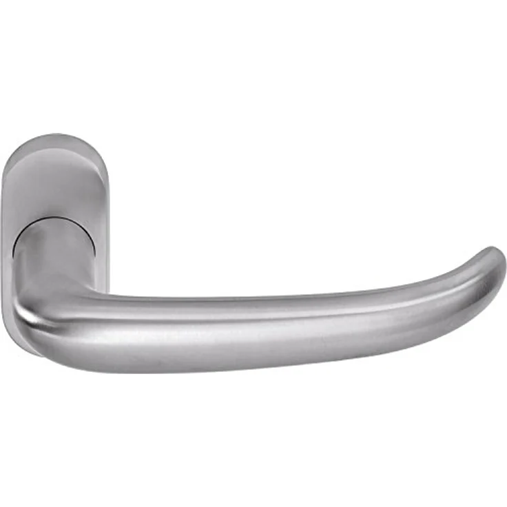 dormakaba Drückerlochteil PREMIUM 8999, Türbeschlag ohne Rosette, 23,5 mm, silber eloxiert, Aluminiummaterial, verdeckt geschraubt, geprüft nach EN 1906 Klasse 4 – Bild 1