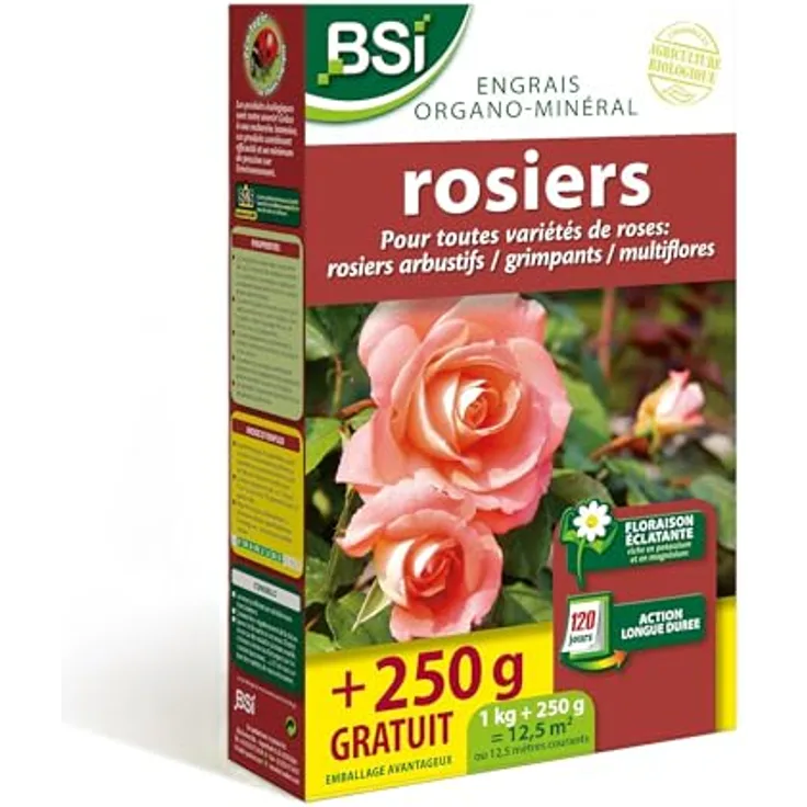 BSi dünger Rosen organisch 1,25 kg