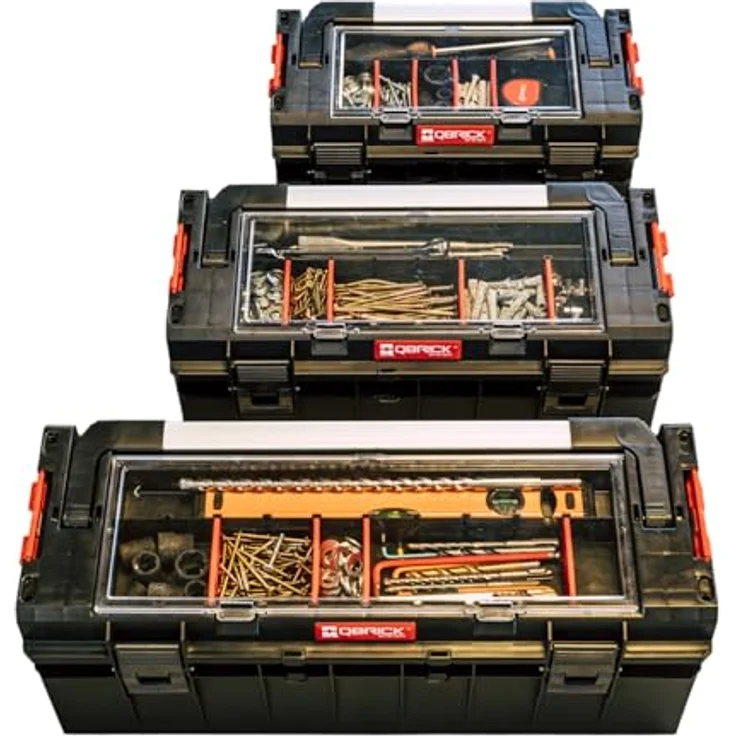 QBRICK System PRO 500 Basic, 450x260x240 mm  Mehrzweckbox, Werkzeugkoffer, – Bild 6