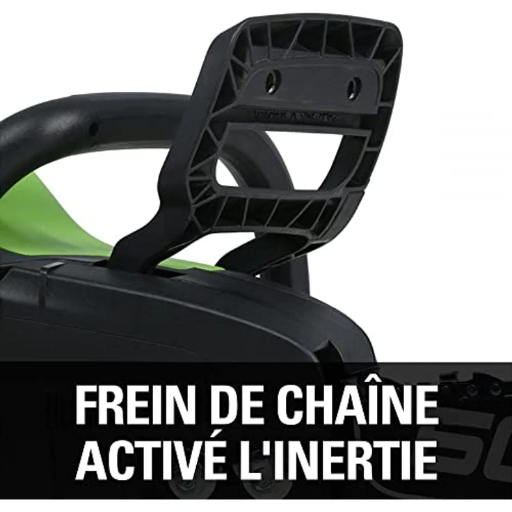 Greenworks GD60CS40, 60V Kettensäge mit 40 cm Schiene, bürstenlosem Motor, werkzeugfreiem Kettenwechsel und Sicherheitskupplung – Bild 5