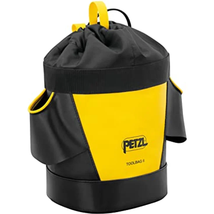 Petzl TOOLBAG 6, Große Werkzeugtasche mit zwei Hammerhaltern, robust und wasserdicht, ideal für den täglichen Einsatz – Bild 1
