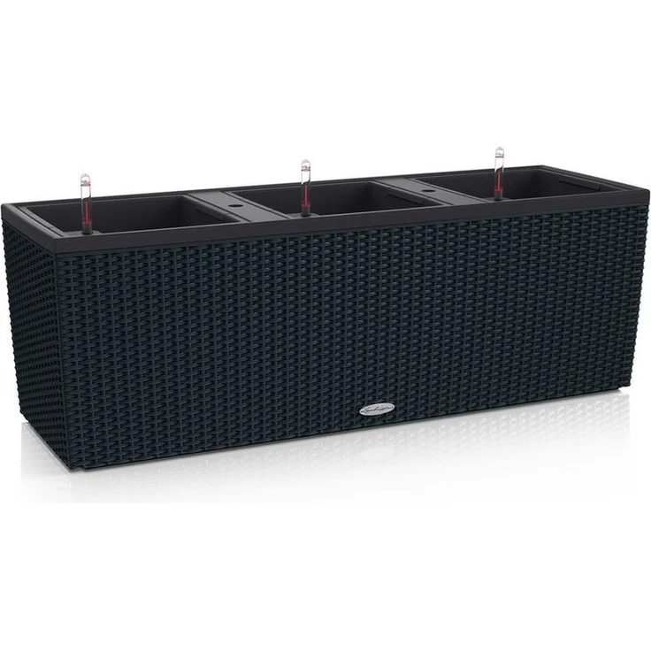 LechuzaВ® Hochbeet Pflanztrog Trio Cottage 30 in Erdtönen mit 4l Wasserspeicher - Preisvergleich – Bild 1