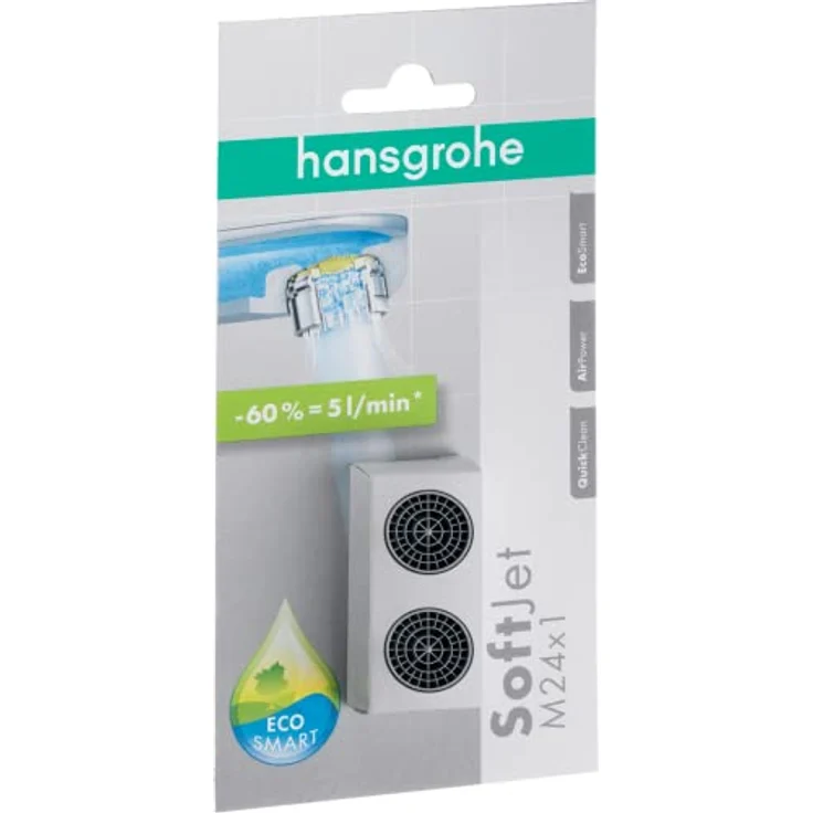 hansgrohe Spültischarmatur mit Luftsprudler-Set, 2 Stück – Bild 2