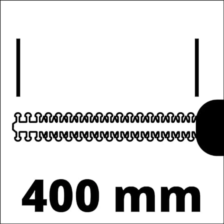 Original Einhell Heckenscheren-Aufsatz (für Akku-Hochentaster GE-LC 18 Li T Power X-Change PXC, 40 cm Schnittlänge, 1700 Schnitte-min, Messer aus lasergeschnittenem und diamantgeschliffenem Stahl, inkl. stabilem Köcher) – Bild 4