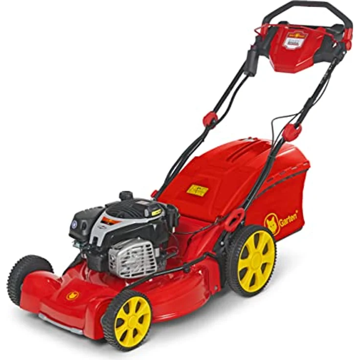 WOLF-Garten Benzinrasenmäher A 530 A SP HW IS, 53 cm Schnittbreite, mit Radantrieb, kraftvoller Briggs & Stratton Motor, EasySpeed-Antrieb, 4 Mähoptionen, 70 l Fangsack, höhenverstellbarer Griff – Bild 3