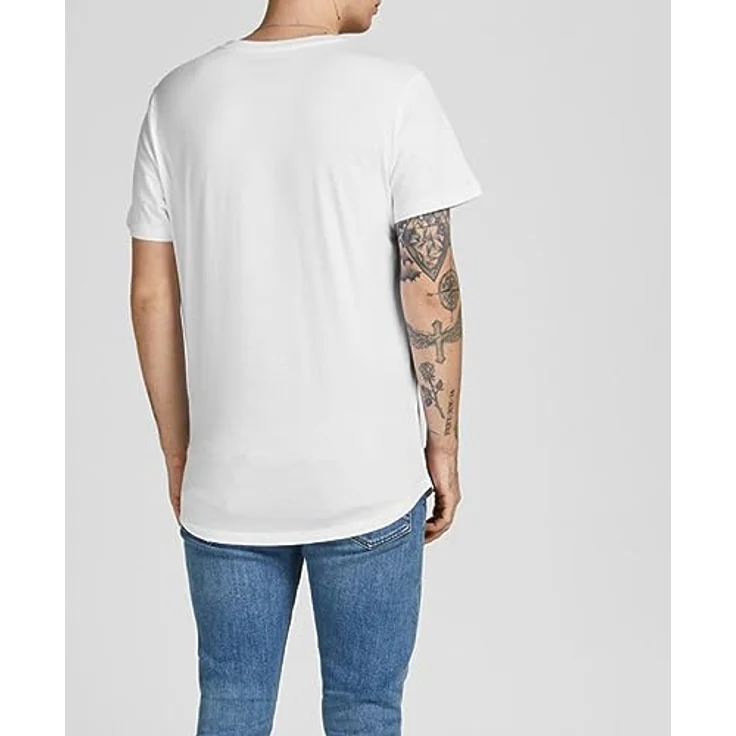 Jack & Jones Brody T-Shirts 5er Pack, Herren, Regular Fit, Baumwolle, Blau-Rot-Grün-Weiß-Schwarz, (S) – Bild 6