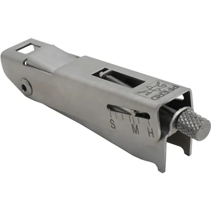 PFERD TBL 24 11099224 Tiefenmessschieber, verstellbare Tiefenbegrenzerlehre für präzise Holzschnitte, Kettenteilungen: 1/4, 3/8 LP, .325, 3/8, .404, Abstand 0.65 mm – Bild 7