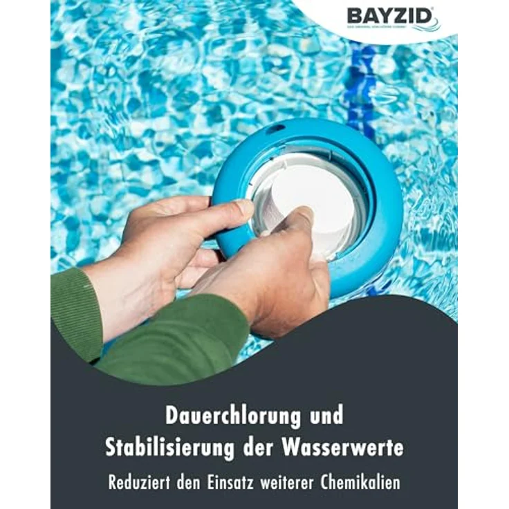 1 x 1 kg BAYZID Multitabs 200g 5in1 für Pools – Bild 4