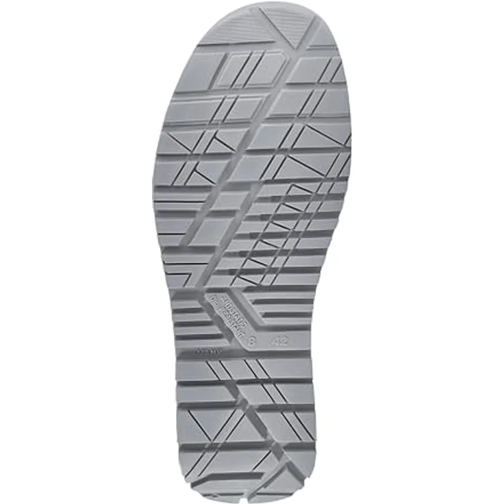 U-POWER Sicherheitshalbschuh CARLOS S1P SRC, atmungsaktives Veloursleder, gelochte Aluminiumkappe, durchtrittsichere Zwischensohle, rutschhemmende Sohle, Größe 38 – Bild 5