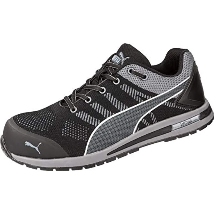 PUMA Safety ELEVATE KNIT LOW Arbeitsschuh, Sicherheitsschuh mit SAFETY KNIT und hitzebeständiger Gummisohle