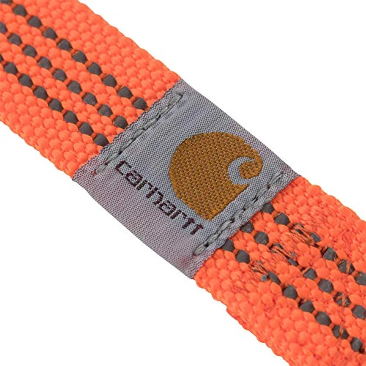 Carhartt Hunde-Halsband Tradesman P000346, robuster Nylon mit reflektierender Naht und verstellbarem D-Ring – Bild 4
