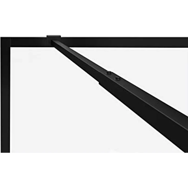 Marwell Walk-in-Dusche MARWELL CITY, Sicherheitsglas, BxH: 120x200 cm, verstellbarer Stabilisationsbügel, matt schwarz – Bild 7