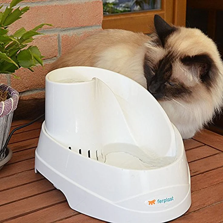 Ferplast Vega Futternapf mit 2 l Fassungsvermögen und aktivem Kohlefilter für klares Wasser – Bild 11