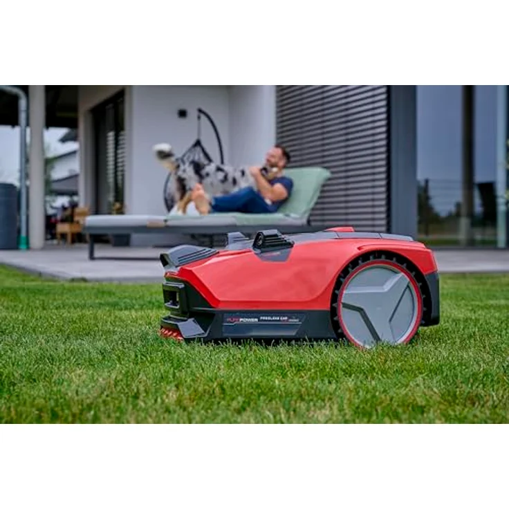 Einhell Mähroboter FREELEXO CAM PLUS 600, Rasenroboter mit Kameraerkennung, 600 m², inkl. Power X-Change Plus Akku, grün – Bild 4