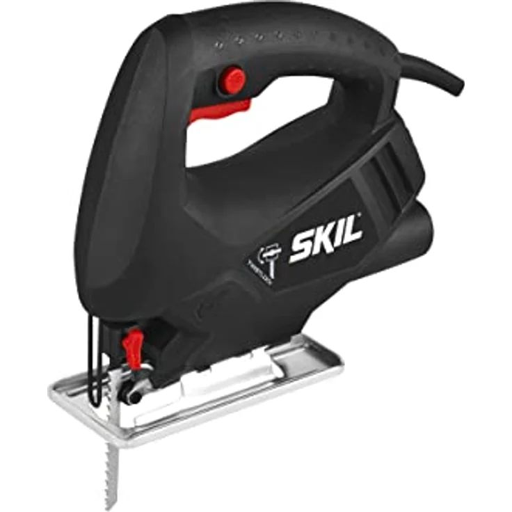 SKIL 4190 AA Stichsäge (400 W Motor, Schnitttiefe von 65 mm, mit 3 Sägeblättern für Holz geliefert, für gerade und kurvenförmige Schnitte) F0154190AA – Bild 4