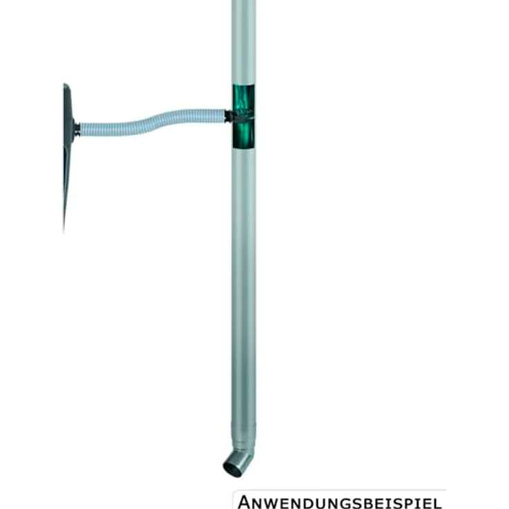 Prosperplast Regentonne Poseidon 260 Liter Granitgrau, UV- und witterungsbeständig, frostsicher, mit hochwertigem Messinggewinde – Bild 6