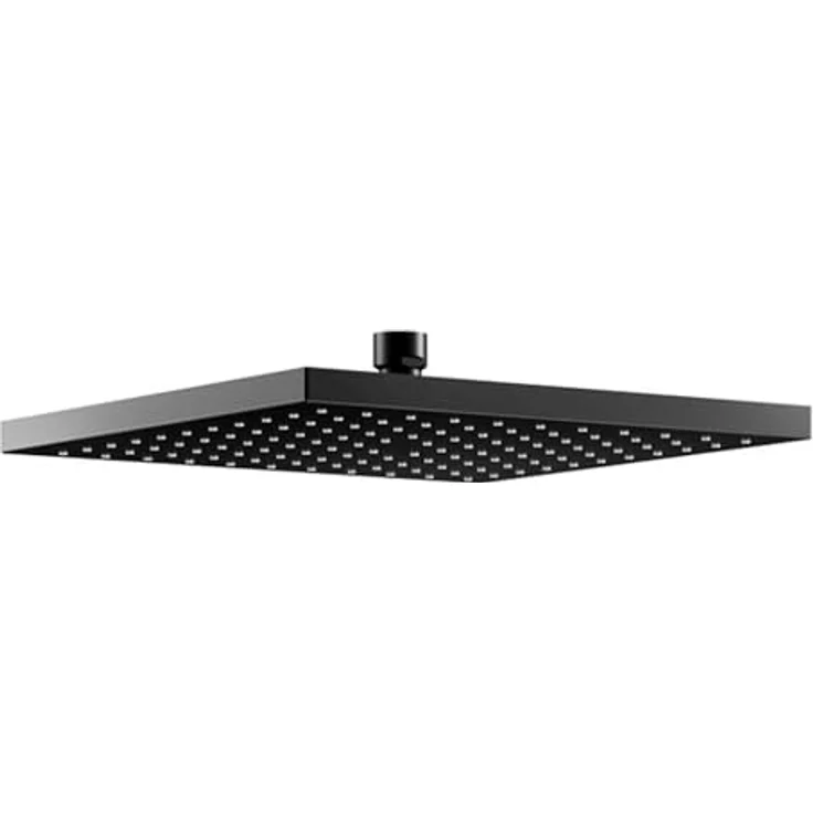 Keuco IXMO Duschsystem, Komplett-Set mit Einhebelmischer, 2 Verbraucher, Höhe 38 cm, schwarz, eckige Rosetten – Bild 5