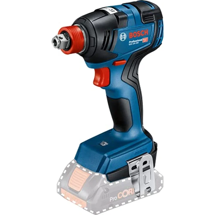 Bosch Professional Kombi-Pack GSB 18V-55 Akku-Bohrmaschine + GDX 18V-200 Akku-Schlagschrauber 18V 4.0AH im L-Case – Bild 2