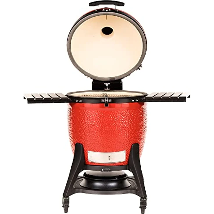 Kamado Joe Big Joe III Grill, rot/schwarz, Ø 61cm – Bild 5