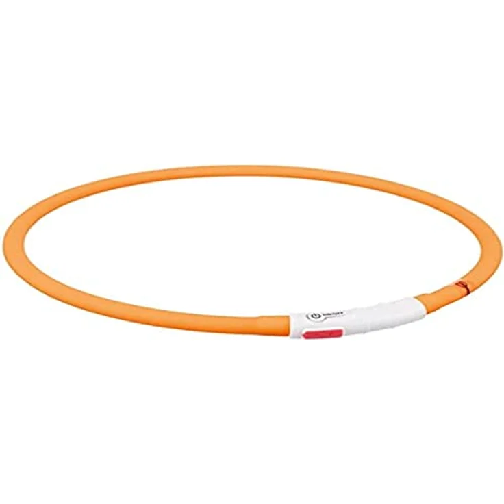 TRIXIE USB Leuchthalsband - Orange xs-XL – Bild 1