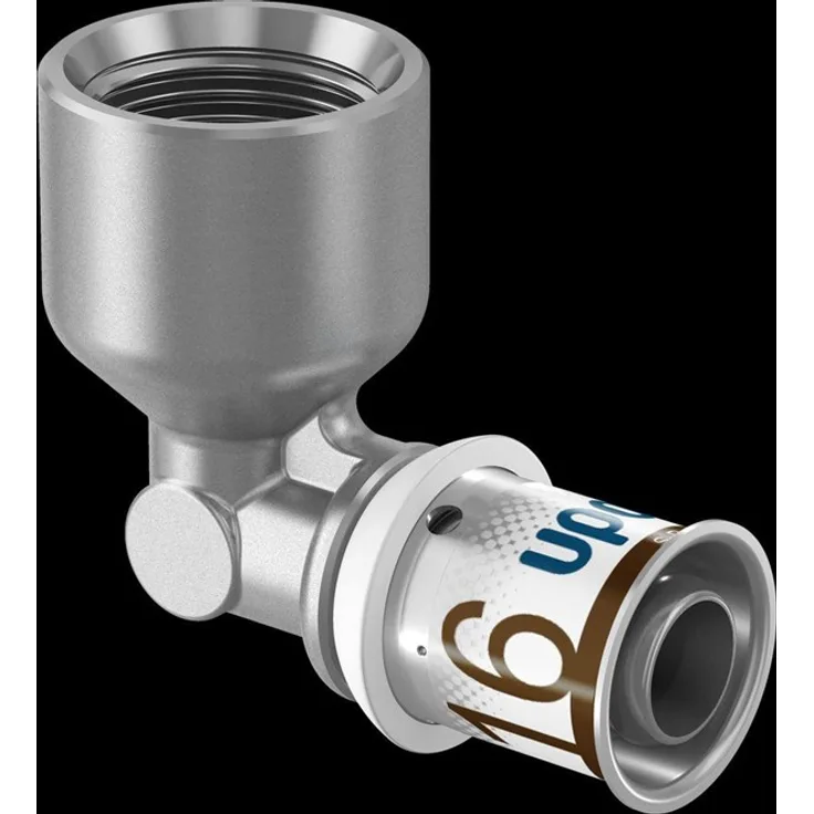 Uponor s-press plus Elbow mit Innengewinde 25 mm x 34, Sanitärarmatur für Bewässerungszubehör