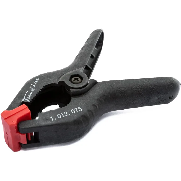 Trend Line Klemmzwinge TrendLine Leimzwinge 120 mm Kunststoff, handlich und robust, weiß