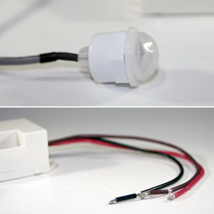 world-trading-net Mini PIR-Bewegungsmelder, 12V DC, 2,6A, Erfassungswinkel 360°, Reichweite 8m, automatische Tag/Nacht Identifizierung – Bild 4