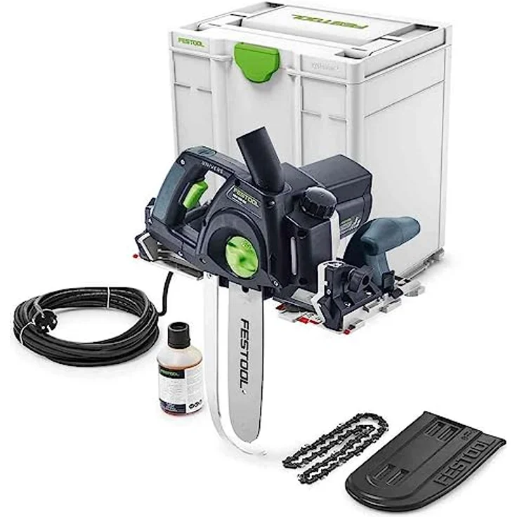Festool Schwertsäge SSU 200 EB-Plus UNIVERS (mit Sägekette, Kettenhaftöl, Anschlusskabel, Schutzabdeckung), im Systainer – Bild 1