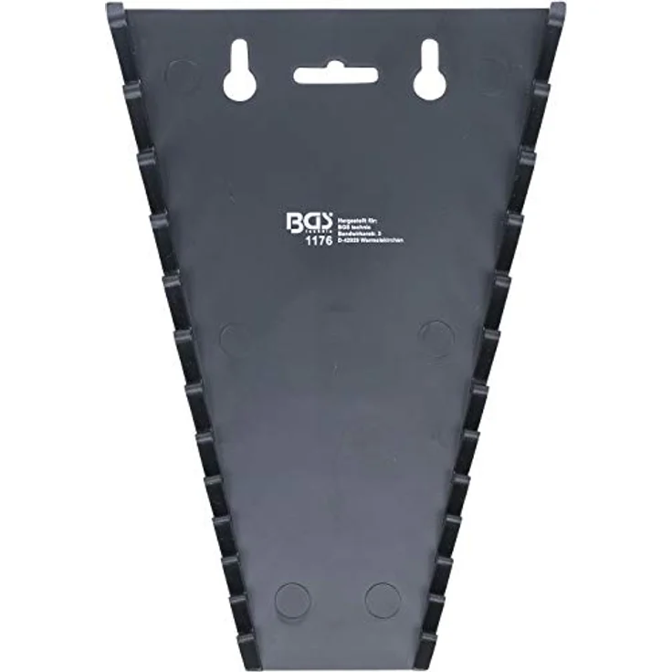 BGS technic Bohrer- und Bitset 1176, für Wandmontage geeignet, Schwarz, 230 mm x 155 mm x 23 mm, 170 g – Bild 2