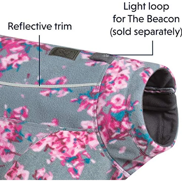 RUFFWEAR Climate Changer Jacket, Warmer und vielseitiger Hundemantel mit Polyesterärmeln für Klares, Kaltes Wetter, Blossom, Large – Bild 5